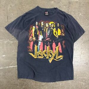 Vintage Jackyl Band T-Shirt Men's Size L Made in USA Single Stitch Giant 90s